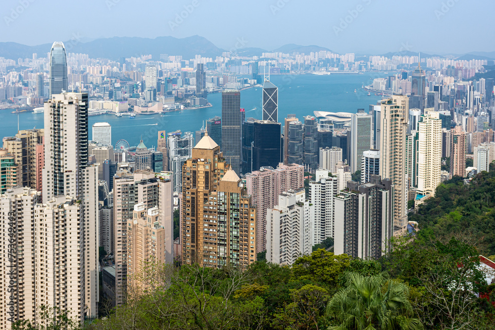 Obraz premium Hong Kong 2024