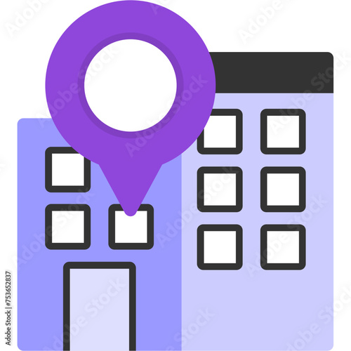 Office Location Icon