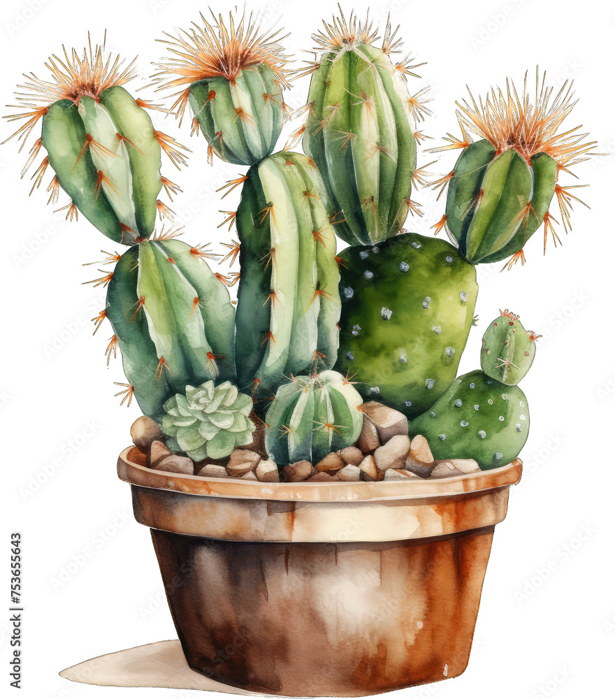 cactus in a pot cactus in a pot