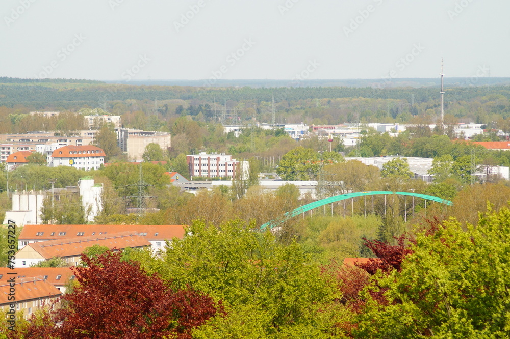 Stadt Brandenburg von oben