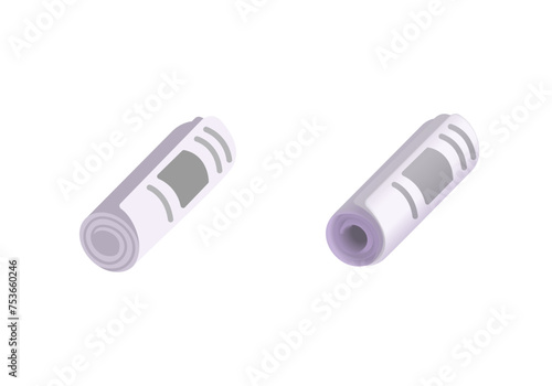 Rolled-up Newspaper