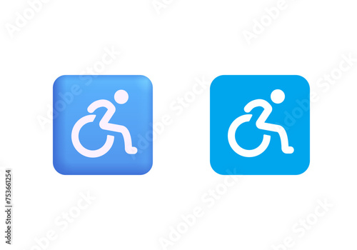 Wheelchair symbol