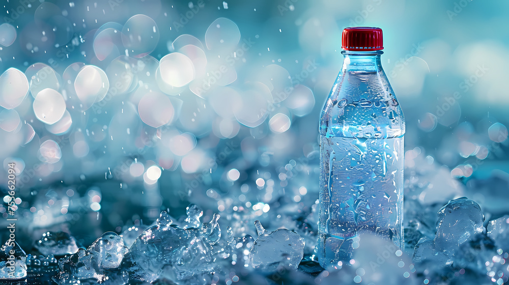Bottle of water, healthy lifestyle concept Bottle of water, healthy lifestyle concept