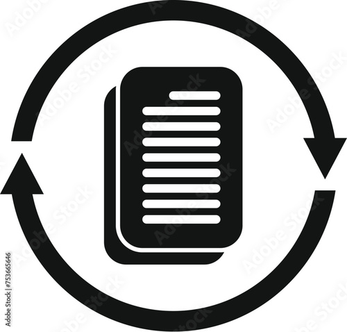Recharge power mobile icon simple vector. Module power. Size access random