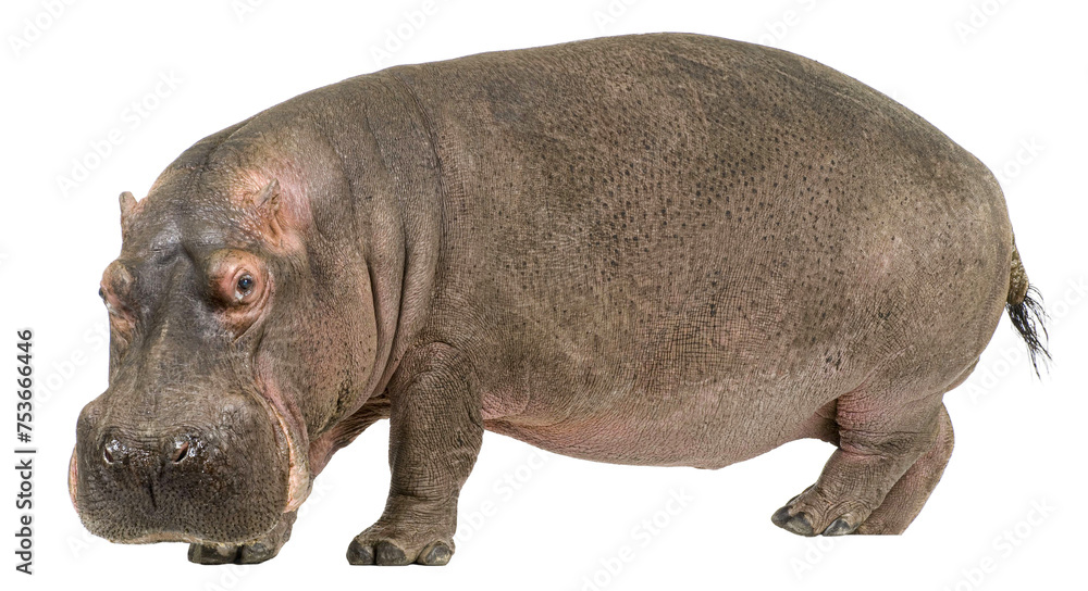 Fototapeta premium Hippopotamus - Hippopotamus amphibius ( 30 years)
