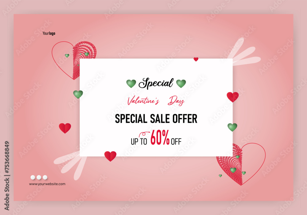 Happy Valentine's Day with 3d heart background. Vector illustration. Wallpaper. flyers, invitations, posters, brochures, banners. Happy Valentine's Day with 3d heart background. Vector illustration. Wallpaper. flyers, invitations, posters, brochures, banners.