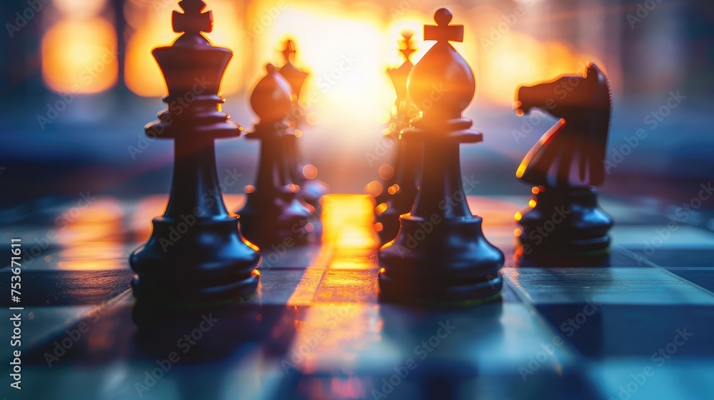 chess board game concept of business ideas and competition and stratagy plan success meaning chess board game concept of business ideas and competition and stratagy plan success meaning