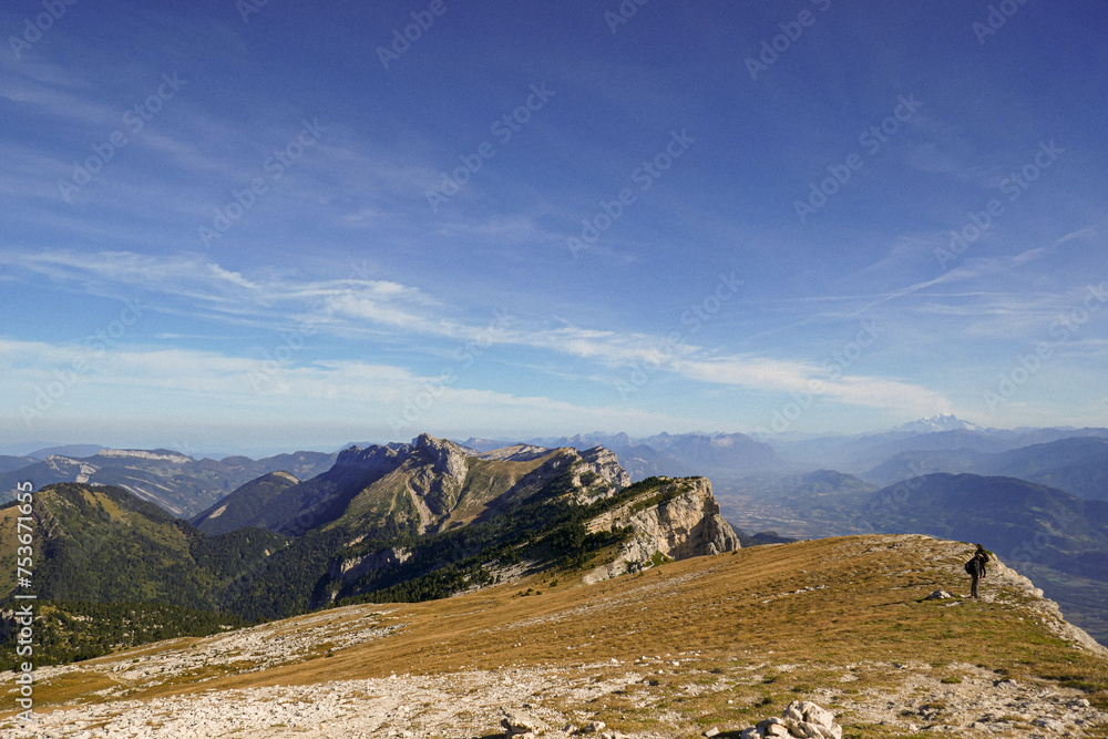 Fototapeta premium Alpes Française Chartreuse Dent de Crolle