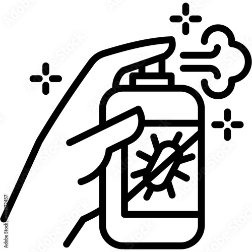 Antiseptic Spray Icon