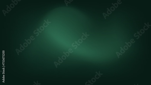 dark green and soft green background with simple wave. Abstract colorful illustration in blur style with gradient.
