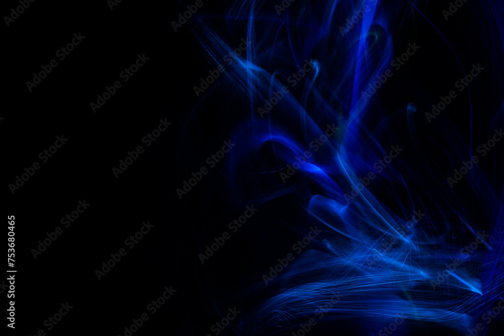 Blue Light wave of energy. Abstract technology background. High quality photo