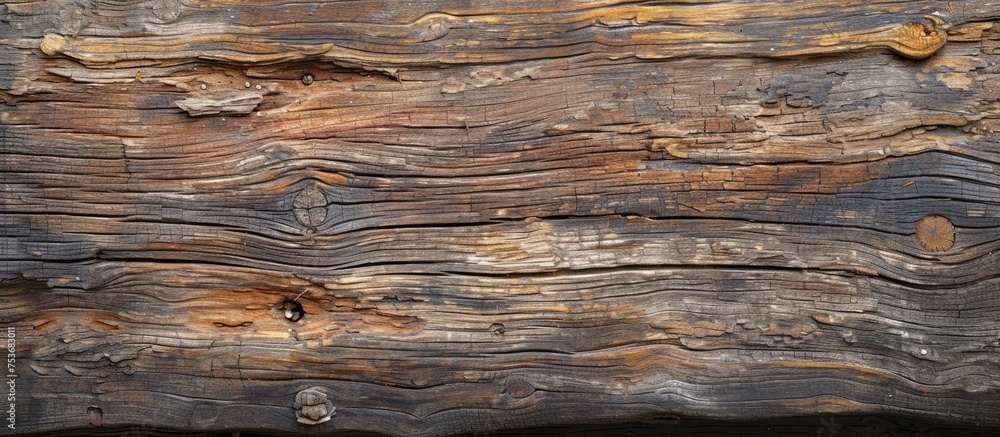 Naklejka premium Wooden texture and background.