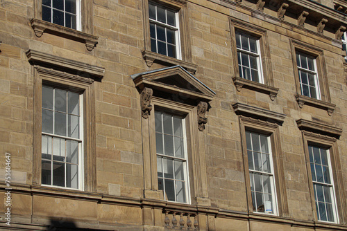 facade of an old building