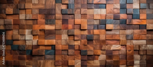 Old Teak Wood Wall Decorative Color Pattern