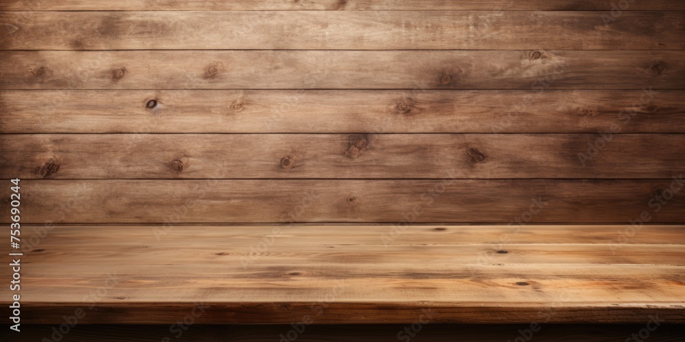 Isolated wooden table with empty surface and copy space. Isolated wooden table with empty surface and copy space.