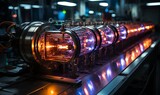 Close Up of Machine With Illuminated Lights