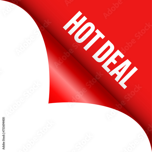 Hot deal curled corner