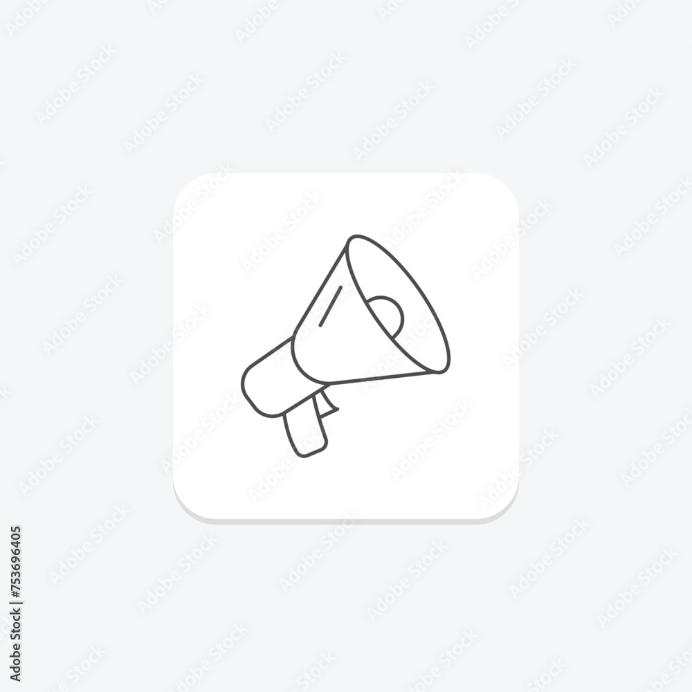 Remarketing icon, advertising, online, digital, marketing thinline icon, editable vector icon, pixel perfect, illustrator ai file Remarketing icon, advertising, online, digital, marketing thinline icon, editable vector icon, pixel perfect, illustrator ai file