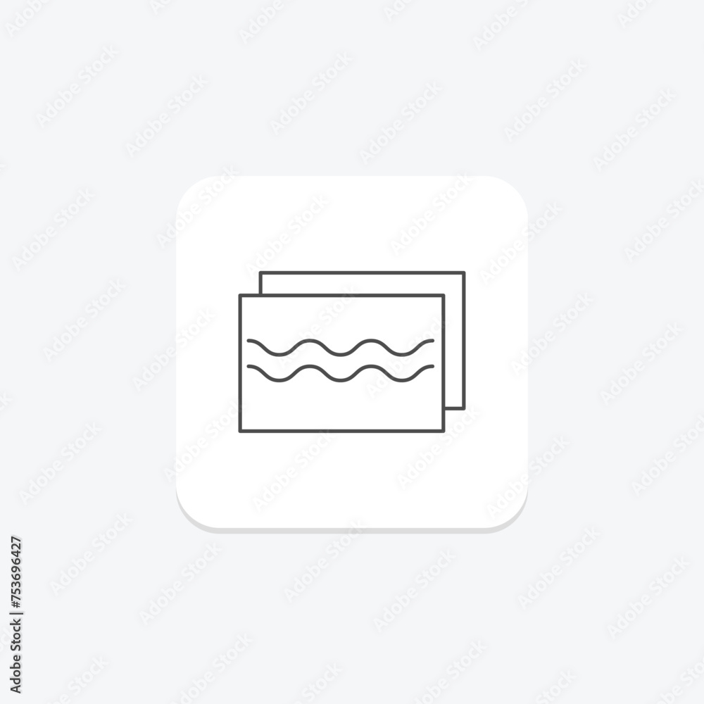 Ad Frequency icon, frequency, advertising, online, digital thinline icon, editable vector icon, pixel perfect, illustrator ai file Ad Frequency icon, frequency, advertising, online, digital thinline icon, editable vector icon, pixel perfect, illustrator ai file