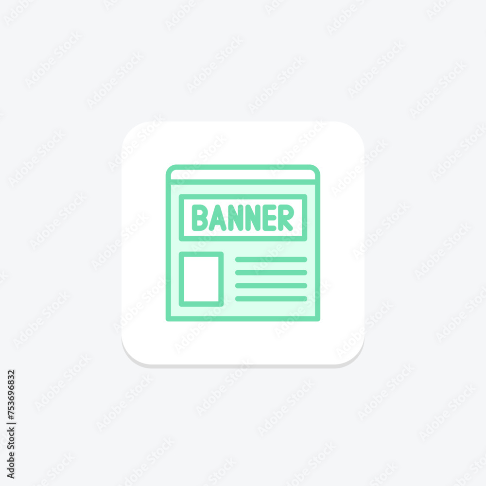 Ad Impressions icon, impressions, advertising, online, digital duotone line icon, editable vector icon, pixel perfect, illustrator ai file Ad Impressions icon, impressions, advertising, online, digital duotone line icon, editable vector icon, pixel perfect, illustrator ai file