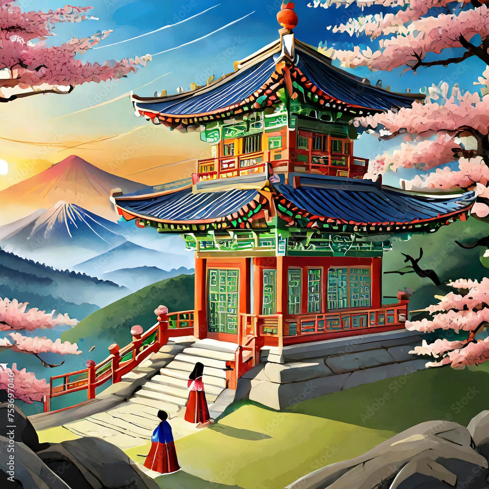 한국의 전통 풍경