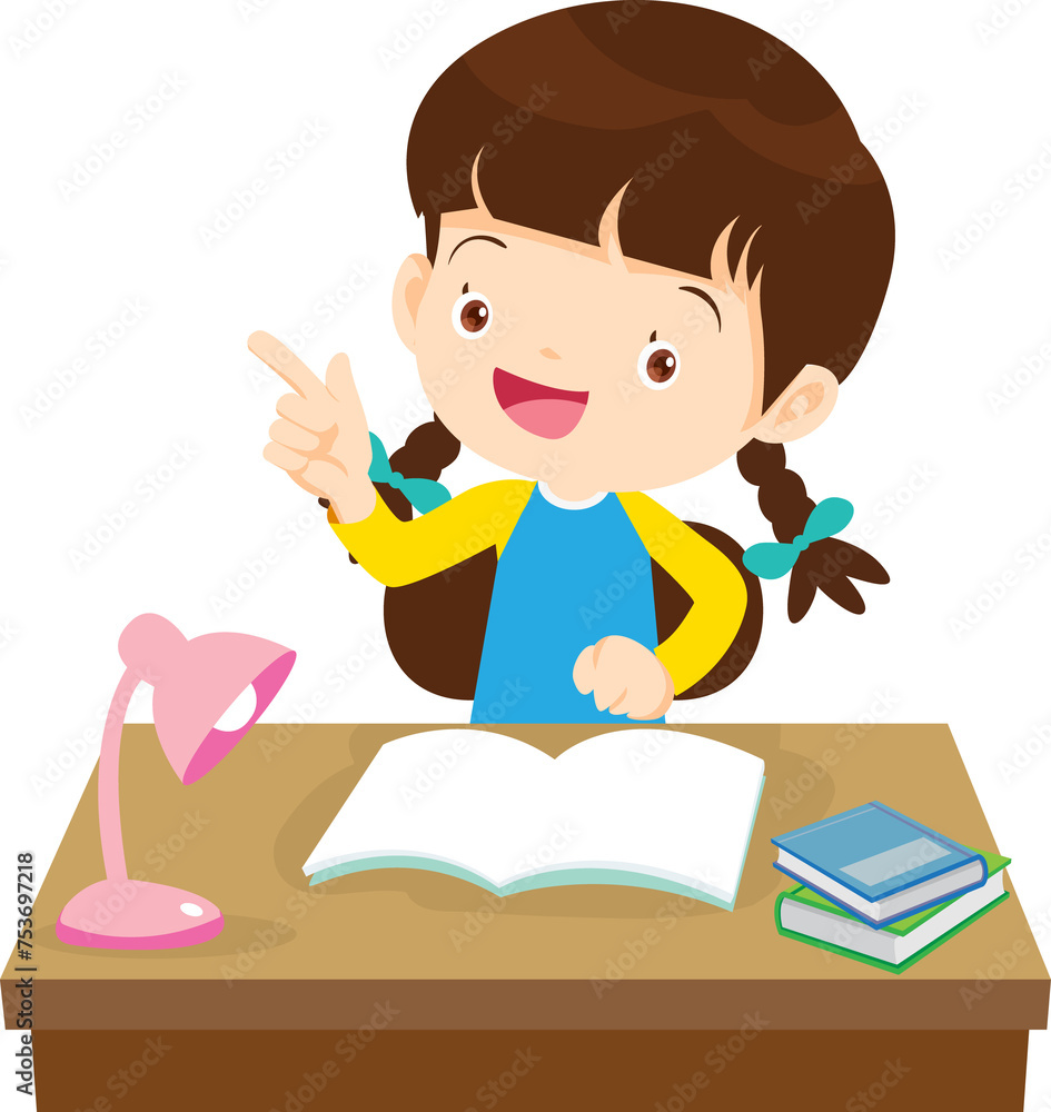 kid learning doing homework read and writing on desk kid learning doing homework read and writing on desk
