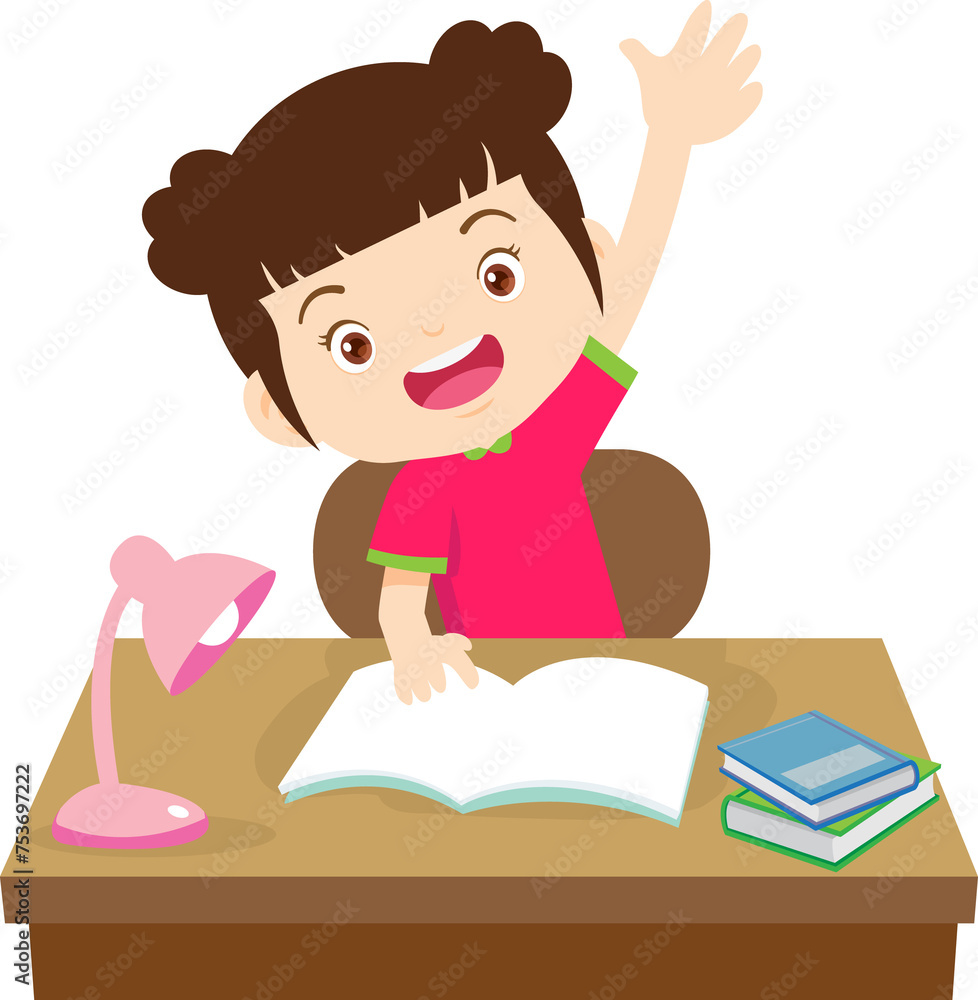 kid learning doing homework read and writing on desk kid learning doing homework read and writing on desk
