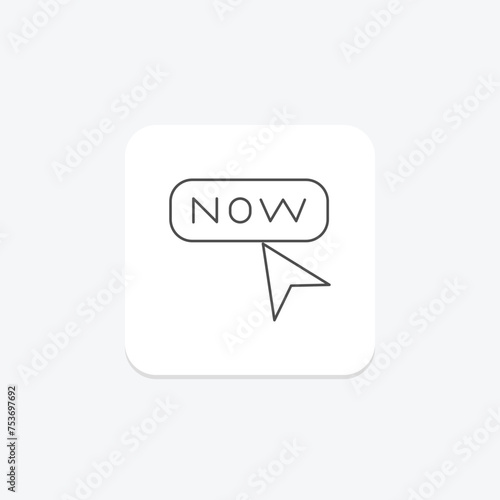 Free Download Buttons icon, ui, ux, userinterface, userexperience thinline icon, editable vector icon, pixel perfect, illustrator ai file - GFXLoad