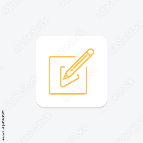 Video Editing icon, editing, edit, cut, trim duotone line icon, editable vector icon, pixel perfect, illustrator ai file
