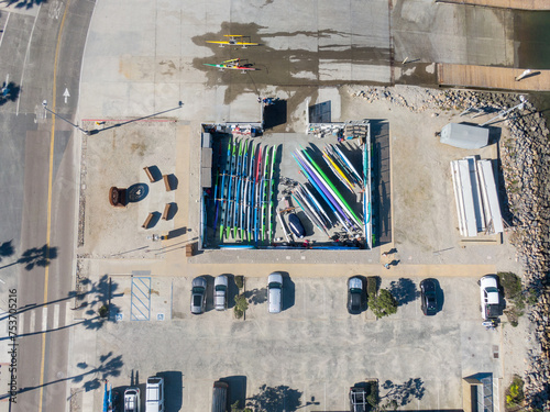 Oceanside California Landmarks by Drone 