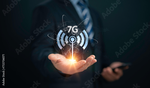 Modern Wi-Fi technology version 7. High-speed wireless Internet communication technology future of technology development