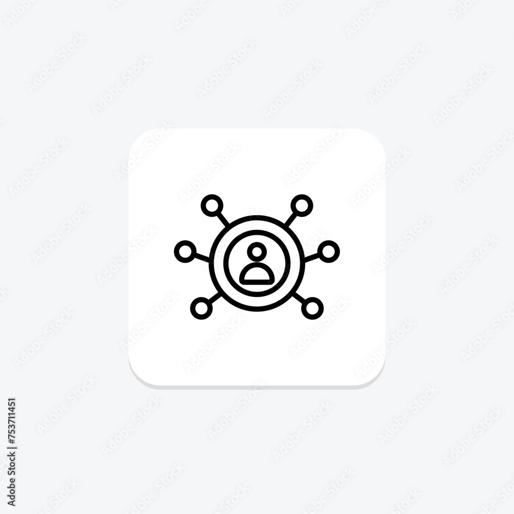 User Interaction Design icon, interaction, design, interface, experience line icon, editable vector icon, pixel perfect, illustrator ai file User Interaction Design icon, interaction, design, interface, experience line icon, editable vector icon, pixel perfect, illustrator ai file