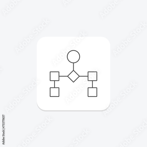 Intuitive UX icon, ux, user, experience, design thinline icon, editable vector icon, pixel perfect, illustrator ai file