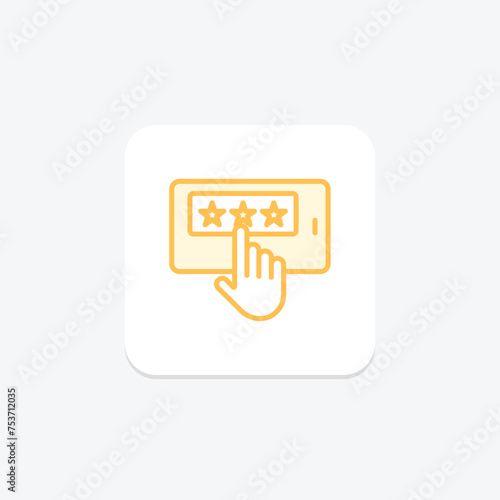 Enhanced Usability icon, usability, user, experience, design duotone line icon, editable vector icon, pixel perfect, illustrator ai file