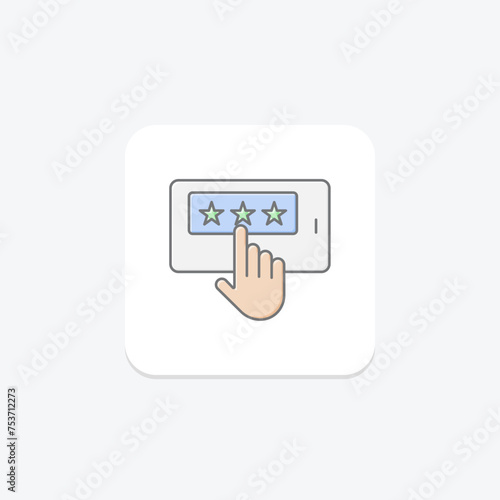 Enhanced Usability icon, usability, user, experience, design lineal color icon, editable vector icon, pixel perfect, illustrator ai file