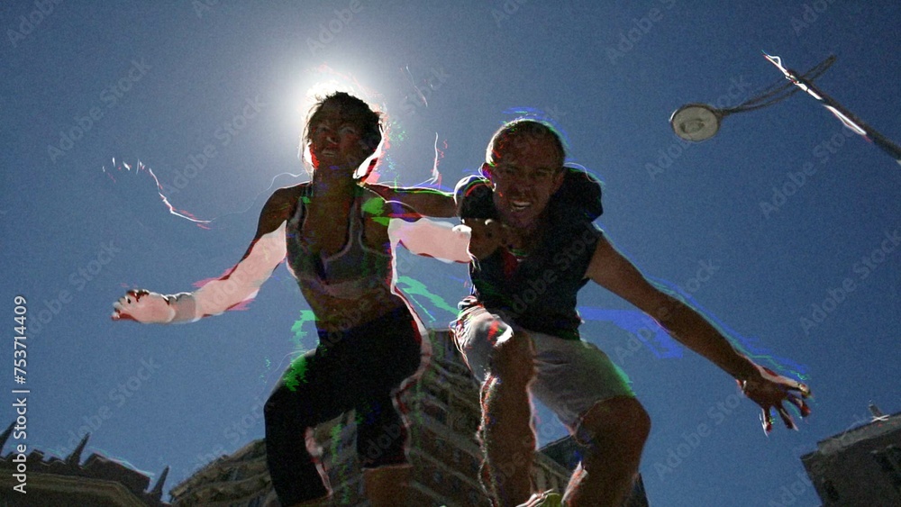 Procedural Motion Extraction Effect Stock Template Adobe Stock