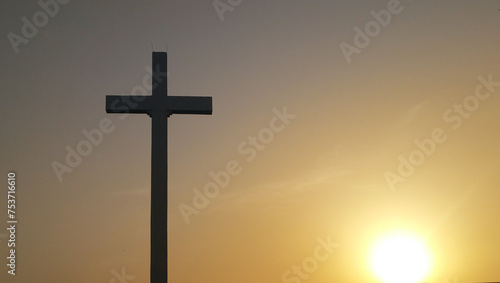 cross on sunset © Asad