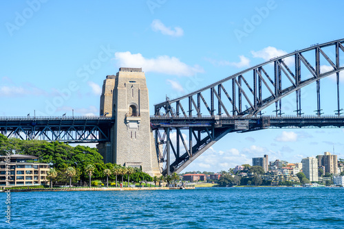 sidney, australia. 21th february, 2023: panoramic view of sidney harbour © jon_chica