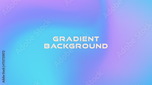 Vector horizontal wavy gradient background in bright colors. For covers, business card wallpapers, social media and promoting energetic content. For web and print. Just add your text. © Olga