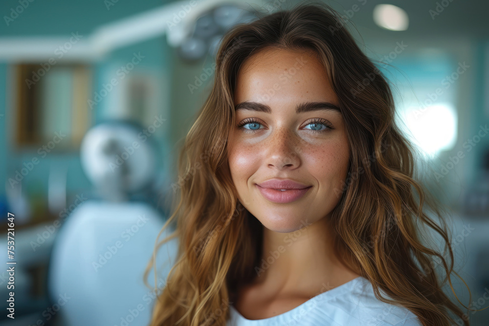 Patient experiencing a comfortable dental impression procedure for personalized treatments Patient experiencing a comfortable dental impression procedure for personalized treatments