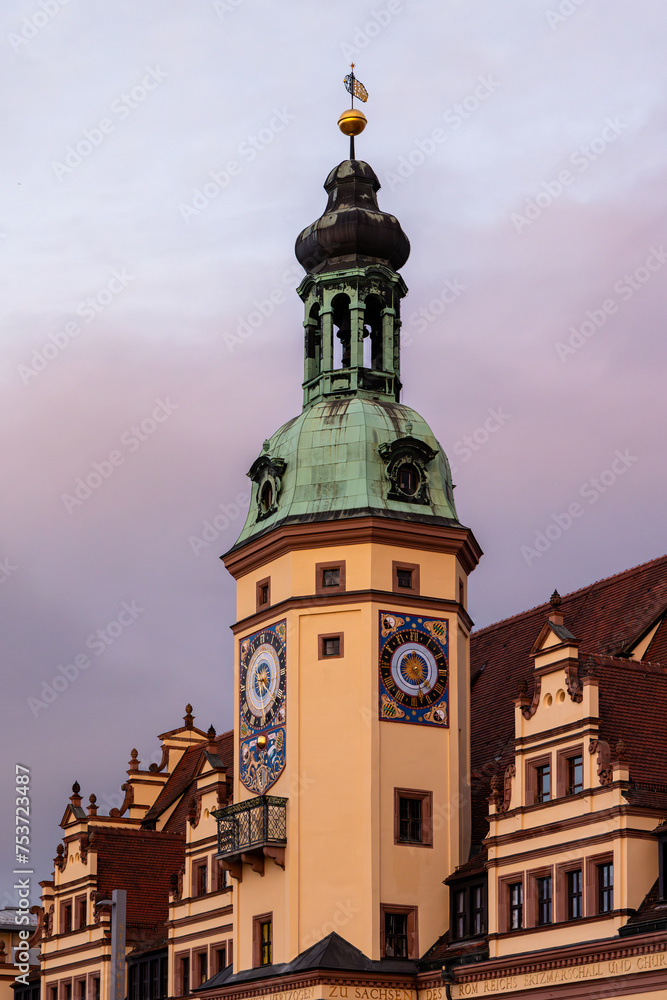 Fototapeta premium Impressionen aus Leipzig Rathaus
