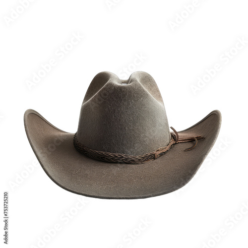 cowboy hat isolated on white