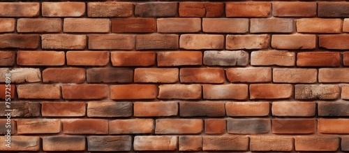 Seamless brick wall pattern background texture photo
