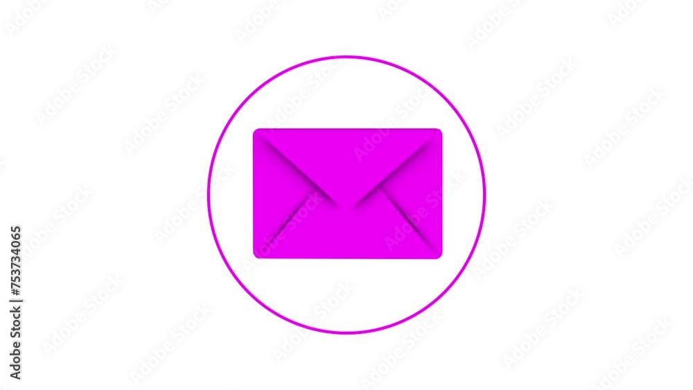 Email Icon. Open envelope with letter. Mail and messaging icon in flat style. Email Icon. Open envelope with letter. Mail and messaging icon in flat style.