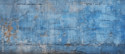 Background texture of a blue cement wall