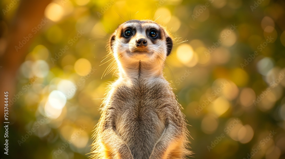 custom made wallpaper toronto digitala cinematic and Dramatic portrait image for meerkat