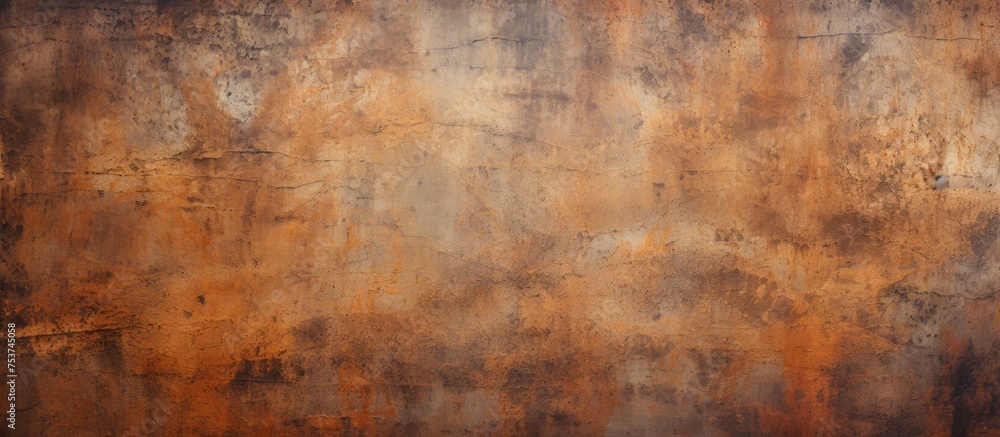 Grunge rusty metal texture background for interior and exterior decoration and industrial concept design