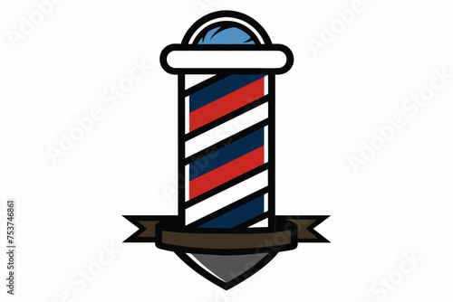 barbar logo man's on white background