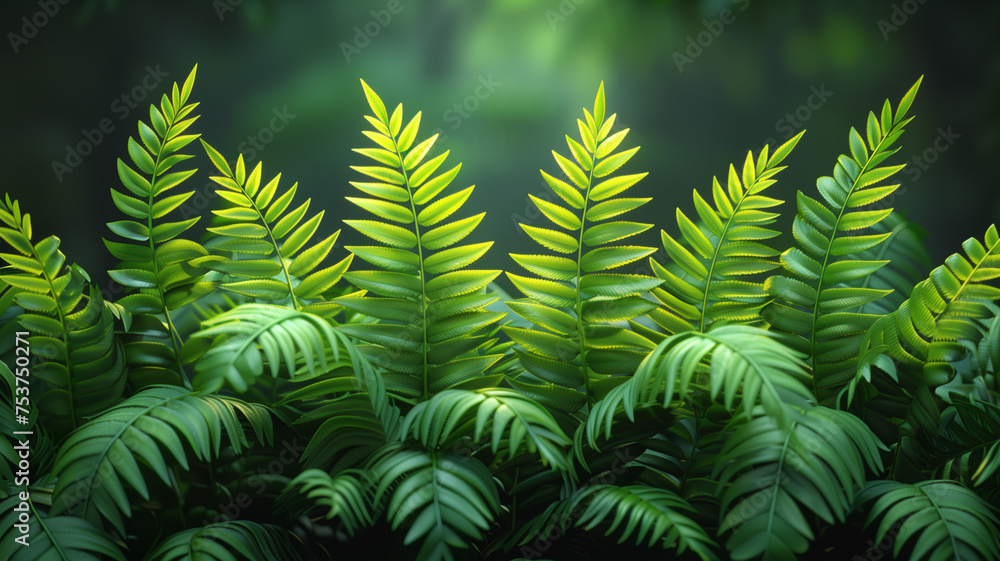 A lush green plant with many leaves