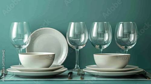 a close up of a plate with a cup and a plate with a cup and saucer and a plate with a cup and saucer.
